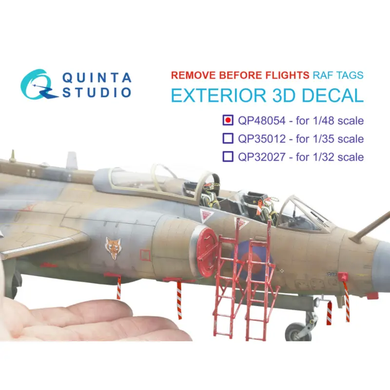 Bestel Nu Decal 'Remove Before Flight' RAF tags, 29 Pcs