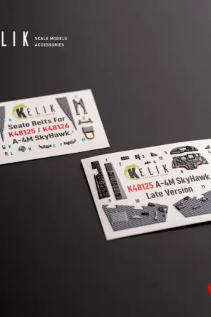 A-4M Late production- interior 3D decals for Magic Factory kit Gecertificeerd