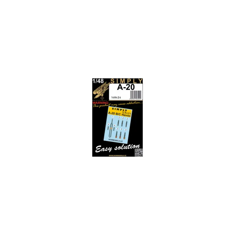 Decal Douglas A-20 - SEATBELTS Bestseller