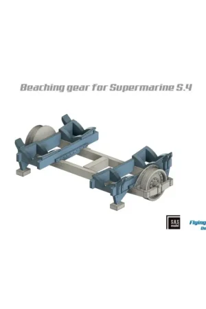 Supermarine S.4 beaching gear (designed to be used with SBS Model kits) Resin/3D printed Gecertificeerd