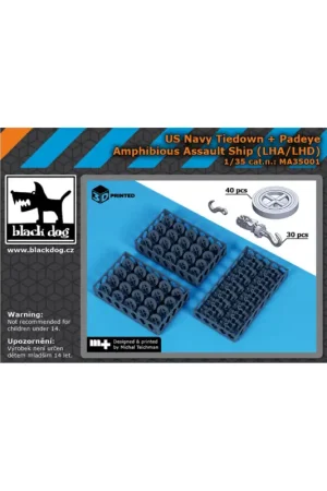 US NAVY tiedown+padaye (LHA/LHD) (3D-Printed) Koopje