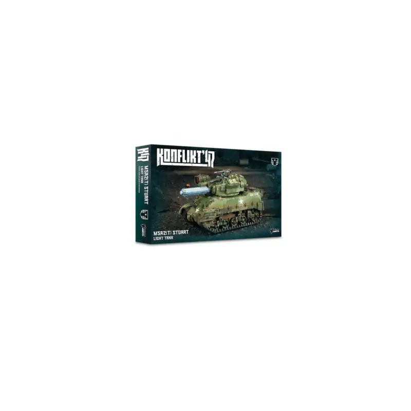 Speciale Aanbieding Konflikt '47 United States M5A2(T) Stuart Light Tank Figuur spellet