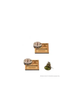 Shop Nu Bolt Action MDF Vehicle Pin Markers - Great Britain Figuur spellet