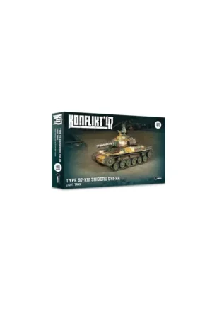 Gereduceerde Prijs Konflikt '47 Empire of Japan Type 97-Kai Shiboru Chi-Ha Light Tank Figuur spellet