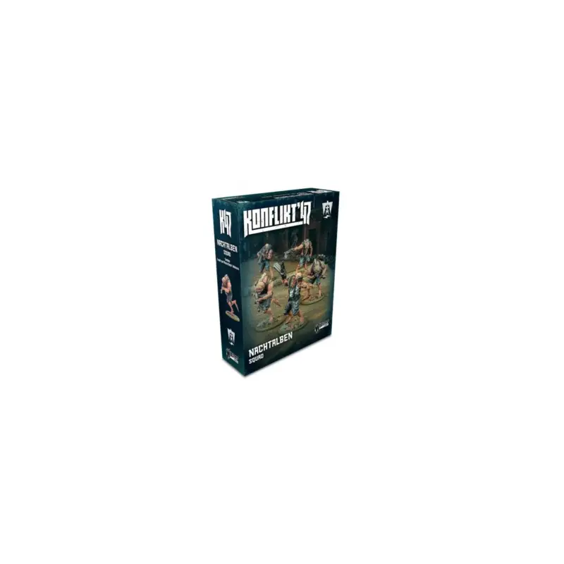 Konflikt '47 Axis Nachtalben Squad with StG 44Z Figuur spellet Merkproduct