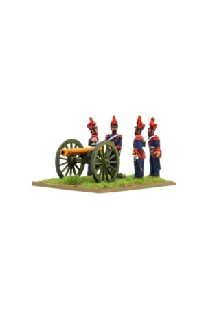 Hoge Kwaliteit Crimean War French Artillery Figuur spellet