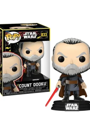 MAY THE FOURTH - POP Nooks No. 833 - Count Dooku (Retro) Pop figur Shop Nu