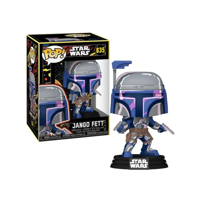 MAY THE FOURTH - POP Star Wars No. 835 - Jango Fett (Retro) Pop figur Snelle Levering