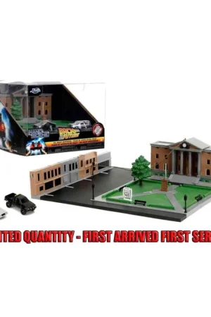 Weekendaanbieding Back To The Future - Clock Tower Diorama Nano Scene