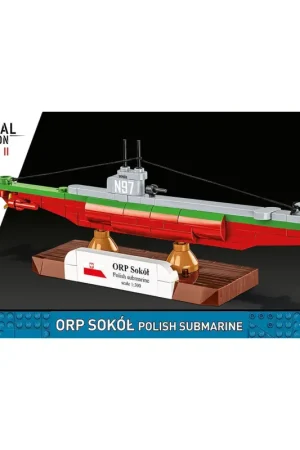 137 pc hc wwii /4863/ polish subm. orp sokół Must-Have