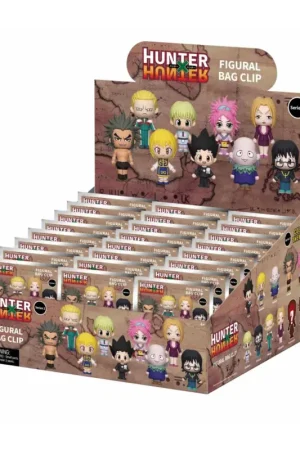 Premium HUNTER X HUNTER - Series 2 - 3D Foam Bag Clip Mystery Box (Display 24 Pcs)
