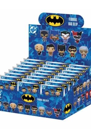 BATMAN ANIMATED - Series 1 - 3D Foam Bag Clip Mystery Box (Display 24 Pcs) Goedkoop