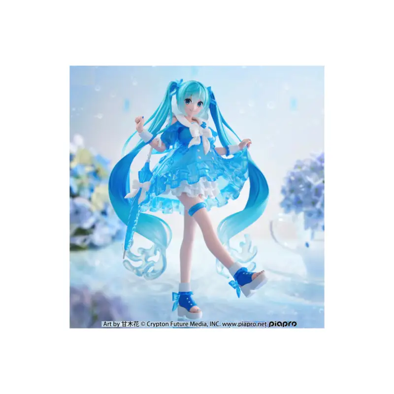 Meest Verkocht Hatsune Miku Trio-Try-iT Figure Miku Raincoat Ver. Figuurtje