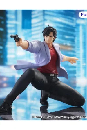 Hete Deal CITY HUNTER - Ryo Saeba - Noodle Stopper Statuette 19cm Figuurtje