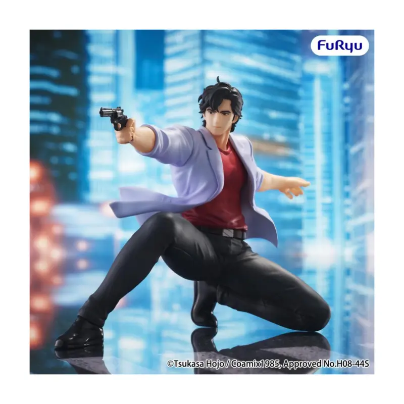 Hete Deal CITY HUNTER - Ryo Saeba - Noodle Stopper Statuette 19cm Figuurtje