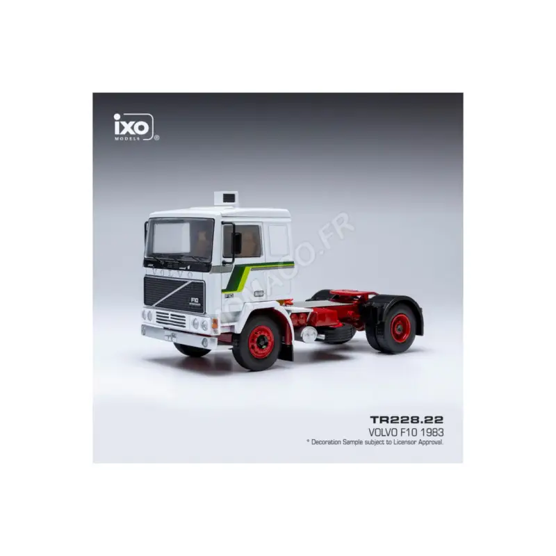 Koop Online Volvo f10 1983 white/green Miniatuurr