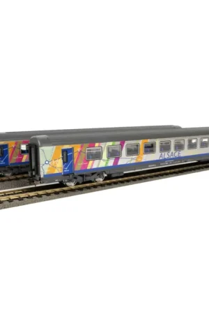 Set of 2 Corail Alsace cars Direct Verzonden