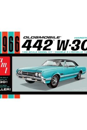 Dagaanbieding Oldsmobile 422 hardtop 1966 Schaalmodel