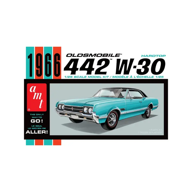 Dagaanbieding Oldsmobile 422 hardtop 1966 Schaalmodel
