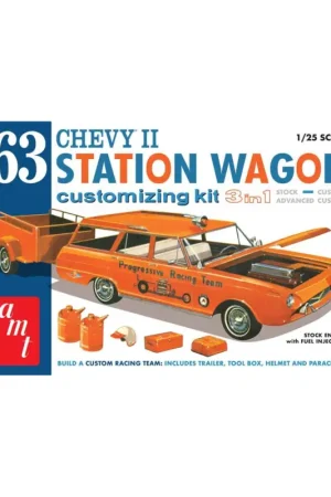 1963 chevy ii station wagon Schaalmodel Flitsaanbieding