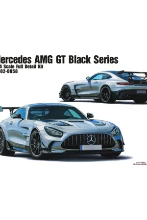 Gratis Retour Mercedes amg gt black series Schaalmodel