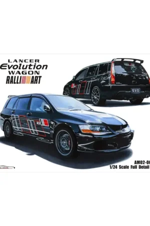 Populair Lancer evolution wagon ralliart Schaalmodel