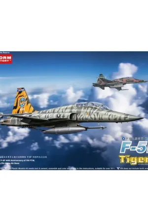F-5f tiger ii two-seat, trainer fighter aircraft, rocaf 40th anniversary of 7th ftw Tijdelijk Beschikbaar