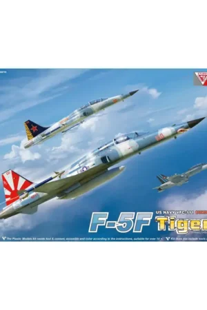 F-5f tiger ii two seat, trainer fighter aircraft us navy vfc-111 & usmc vmft-401 Schaalmodel Finale Uitverkoop
