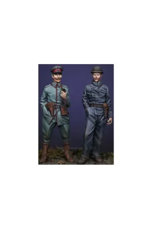 Exclusieve Aanbieding Wwi german tanker and officer set Figuren