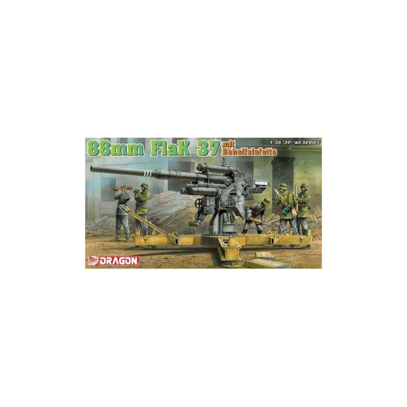8.8cm flak37 mit behelfslafette Figuren Koop Vandaag