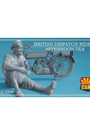 Betrouwbaar British dispatch rider afteroon tea Figuren