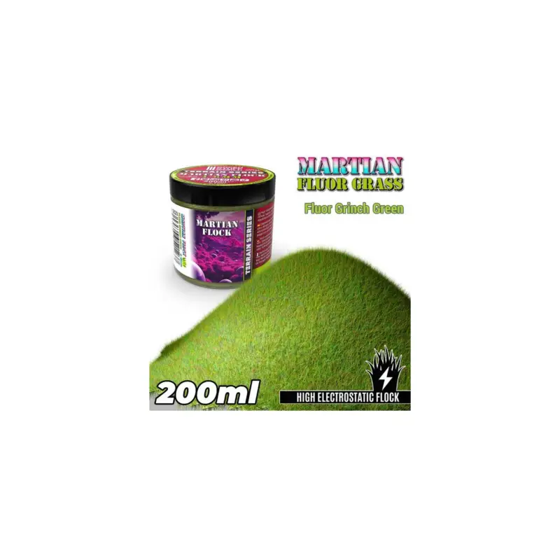 Populair Martian fluor grass - fluor grinch green 200ml