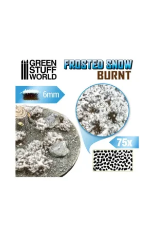 Frosted tuft snow burnt - 6mm Aanbieding