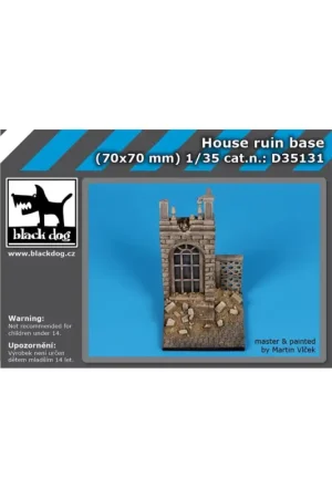 Aanbieding HOUSE RUIN BASE (70/70mm)