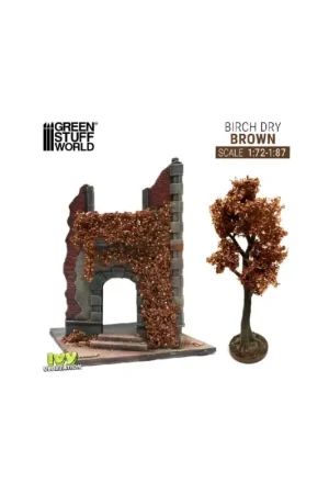 Ivy foliage - brown birch - small Gratis Retour