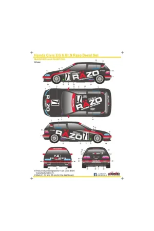 Honda civic eg6 razo trampio Lage Prijs