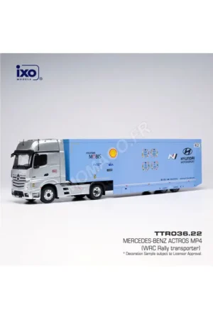 Mercedes-benz actros (mp4) hyundai motorsport wrc transport 2024 Miniatuurr Laatste Versie