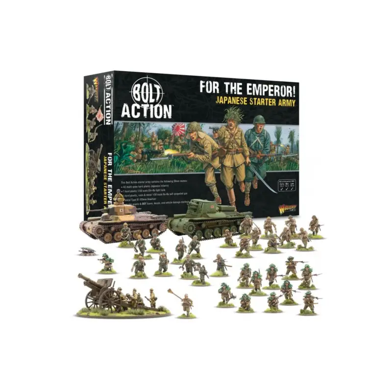 Nu Kopen For the Emperor! Japanese Starter Army Figuur spellet