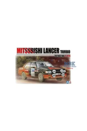 Betrouwbaar Misubishi Lancer Turbo 1984 RAC Rally Version 1:24 Schaalmodel