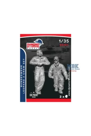 Aanbieding Bundeswehr Leopard 2 Crew Set Figuren