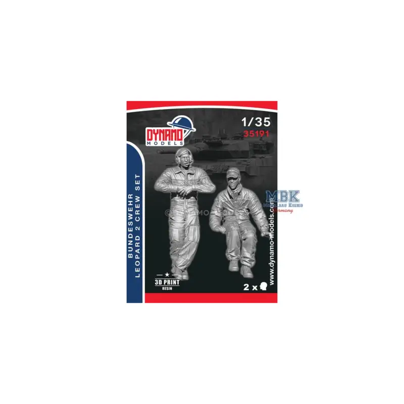 Aanbieding Bundeswehr Leopard 2 Crew Set Figuren