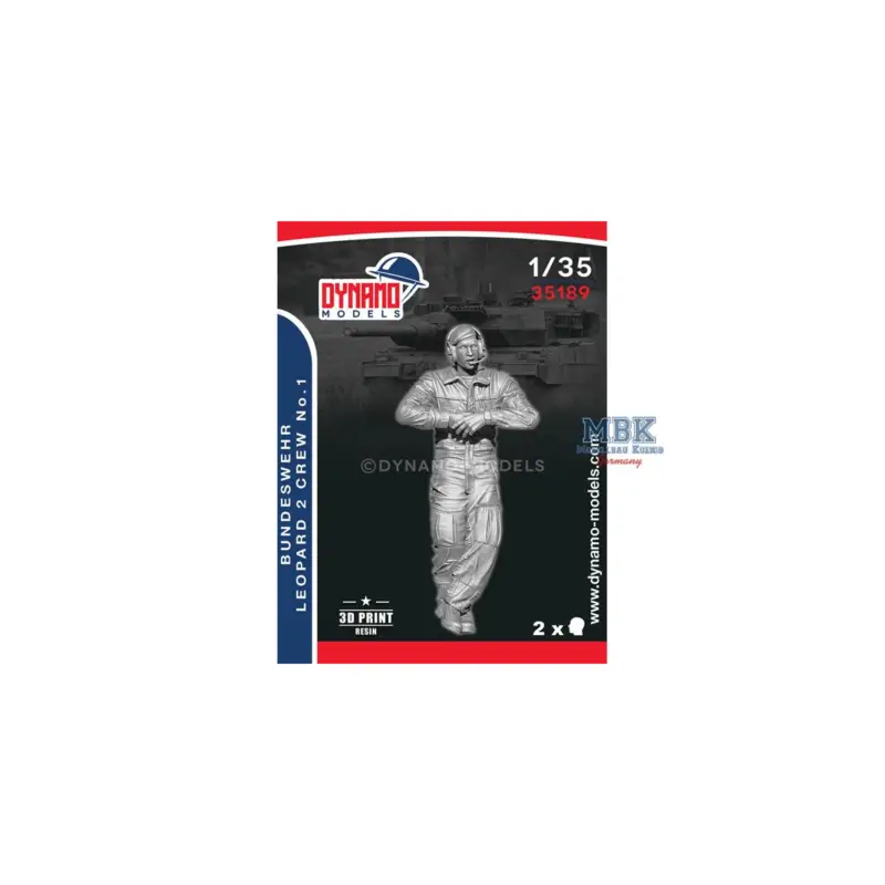 Direct Beschikbaar Bundeswehr Leopard 2 Crew No.1 Figuren