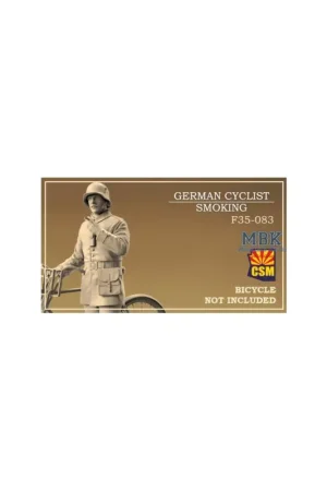 German Cyclist Smoking Figuren Speciale Aanbieding