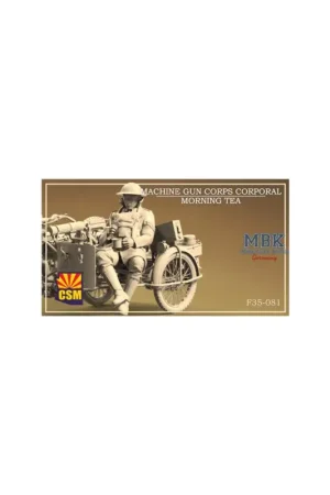 Betrouwbaar Machine Gun Corps Corporal Morning Tea Figuren