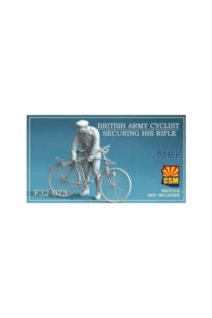 British Army Cyclist securing his rifle Figuren Goedkoop