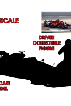 F1 Ferrari Sf-24 With Leclerc Figure - 1:24 Die-cast Model Snelle Levering