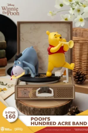 Shop Nu WINNIE THE POOH - Pooh's Hundred Acre Band - Diorama D-Stage 12.3cm Figuurtje
