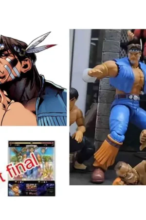 Street Fighter 2: Hawk - De Luxe Action Figure Scale 1:12 Figuurtje Merkproduct