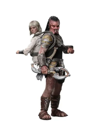 Actieprijs Predator: Badlands action figure Movie Masterpiece 1/6 Dek & Thia 30 cm Figuurtje
