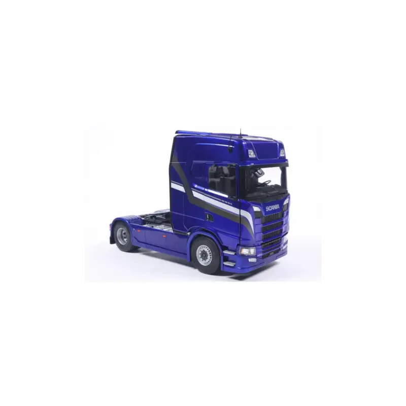 Favoriet Scania 580s highline metallic blue 2023 1/24 Miniatuurr
